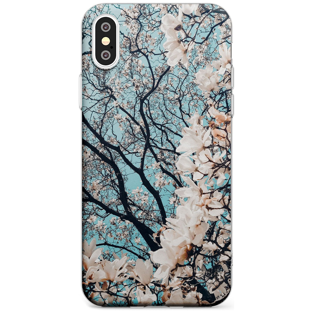 Magnolia Tree Photograph Slim TPU Phone Case Warehouse X XS Max XR