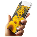 Sunflower Field Photograph Slim TPU Phone Case Warehouse X XS Max XR