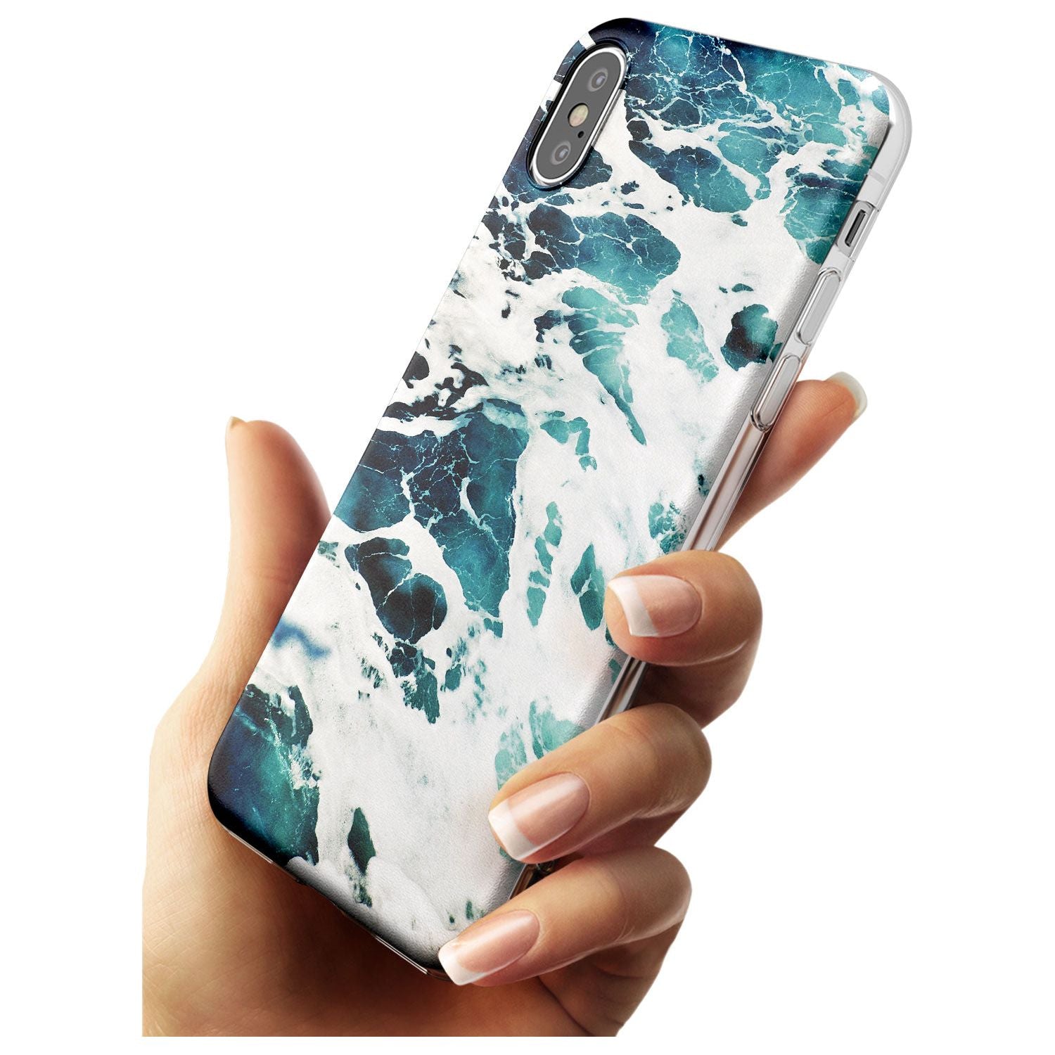 Ocean Waves Photograph Slim TPU Phone Case Warehouse X XS Max XR