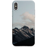 Mountain Range Photograph Slim TPU Phone Case Warehouse X XS Max XR