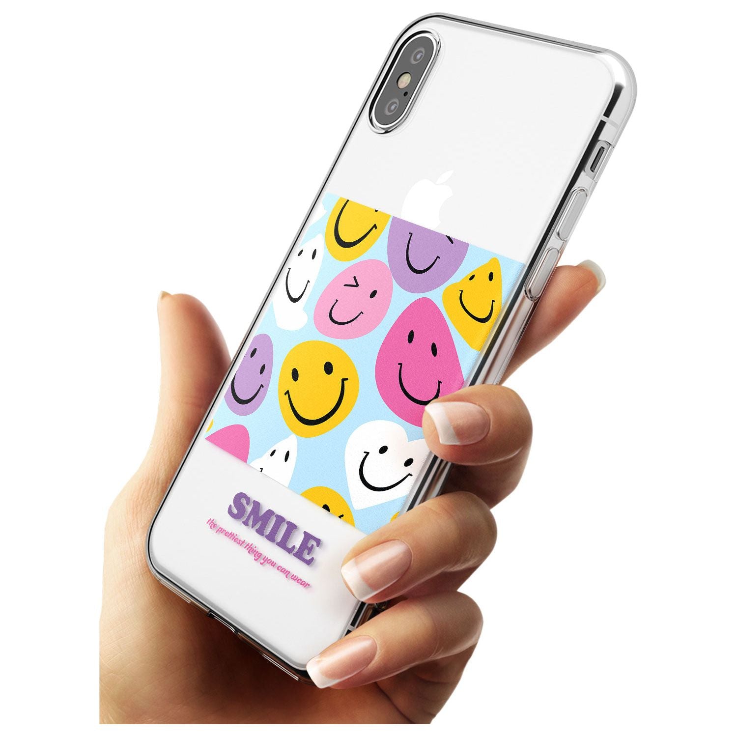 A Smile Slim TPU Phone Blanc Space X XS Max XR