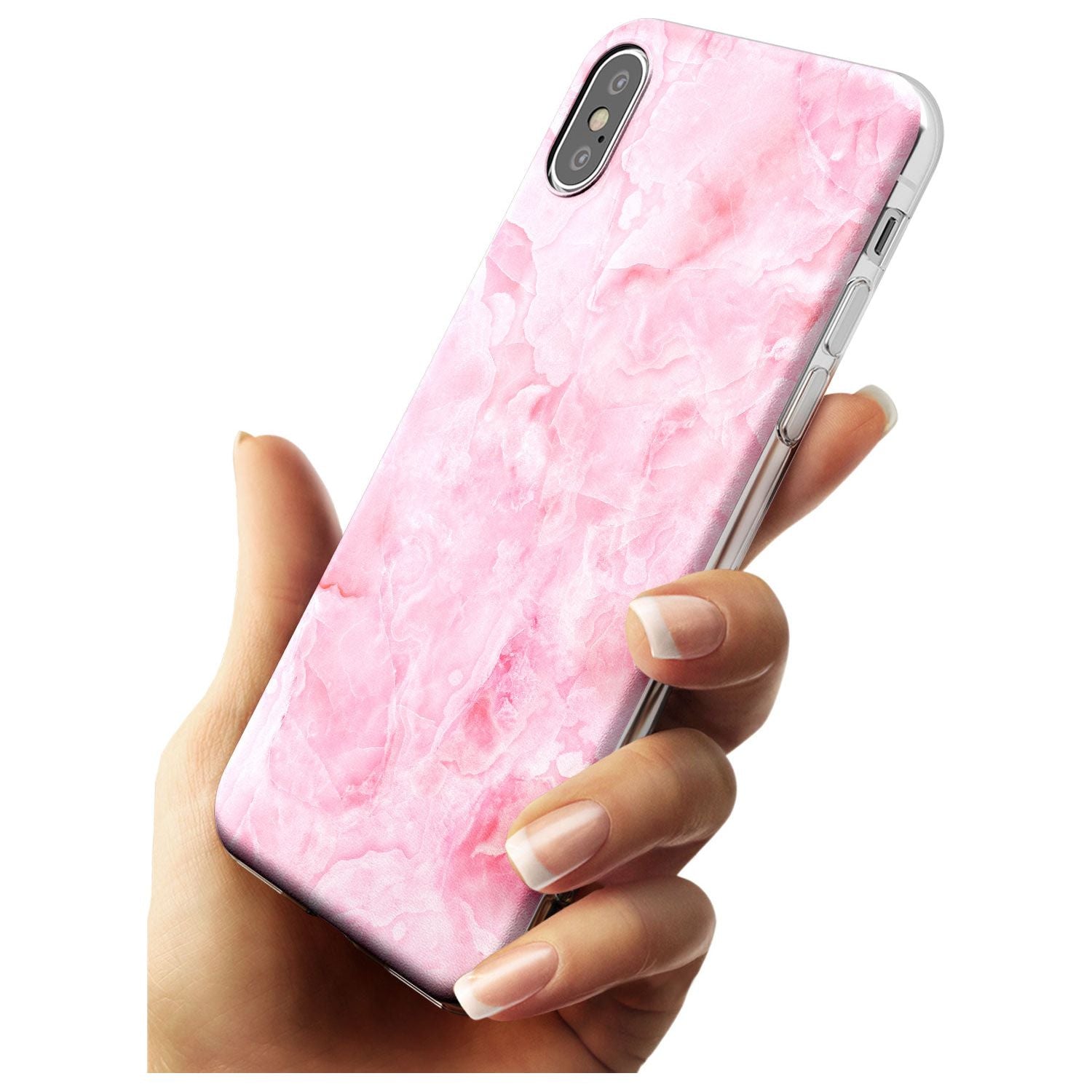 Bright Pink Onyx Marble Texture iPhone Case   Phone Case - Case Warehouse