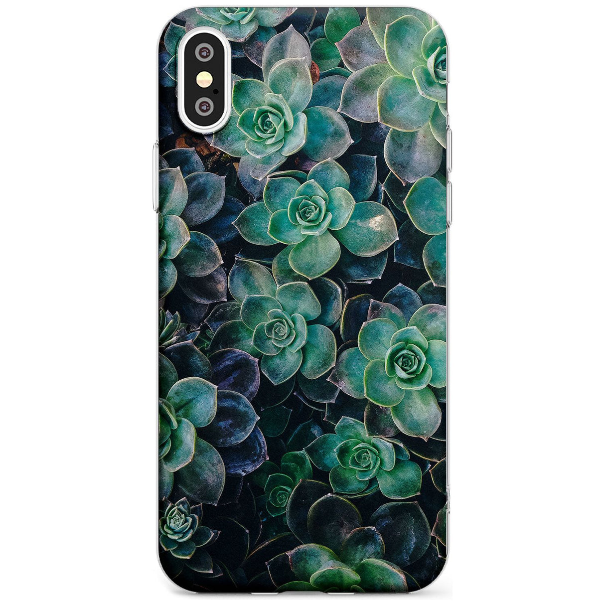 Succulents - Real Botanical Photographs Slim TPU Phone Case Warehouse X XS Max XR