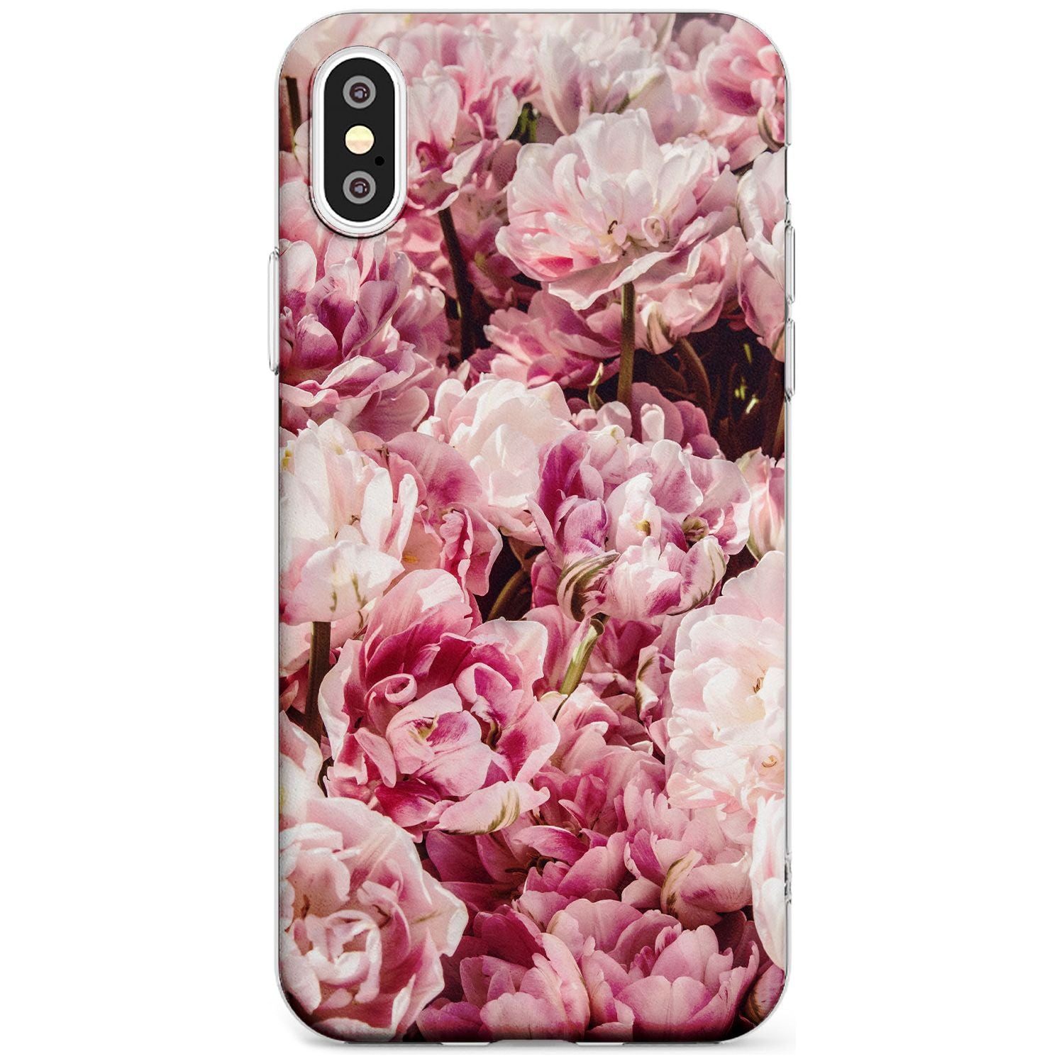Pink Peonies iPhone Case  Slim Case Phone Case - Case Warehouse