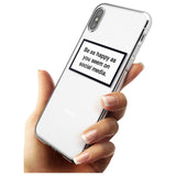 Happy on Social Media iPhone Case   Phone Case - Case Warehouse