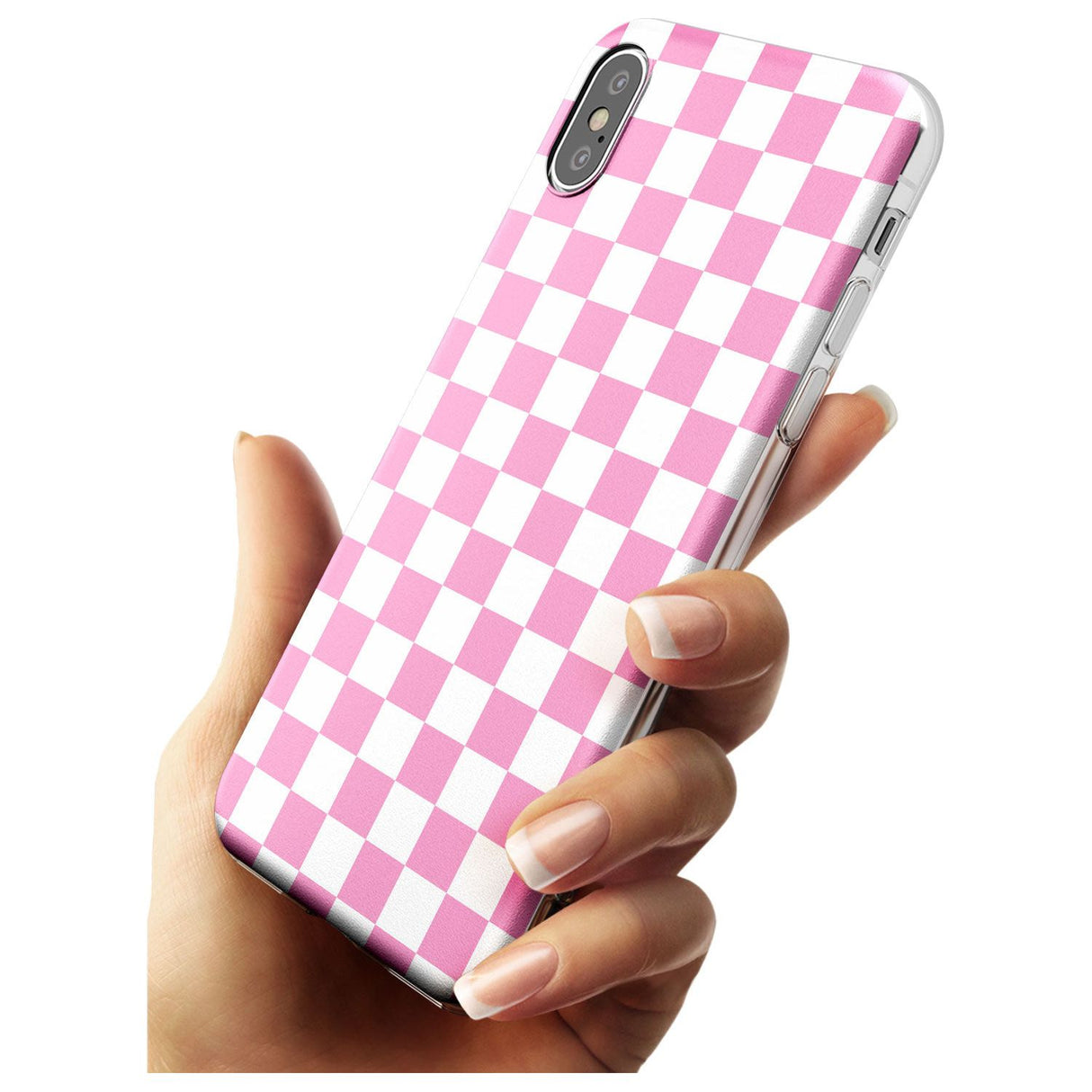 Pink Checkered iPhone Case   Phone Case - Case Warehouse