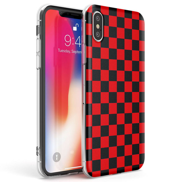 Red Black Checkered