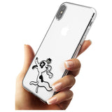 Dog Spirit Slim TPU Phone Blanc Space X XS Max XR