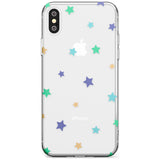 White Stars Pattern Slim TPU Phone Case Warehouse X XS Max XR