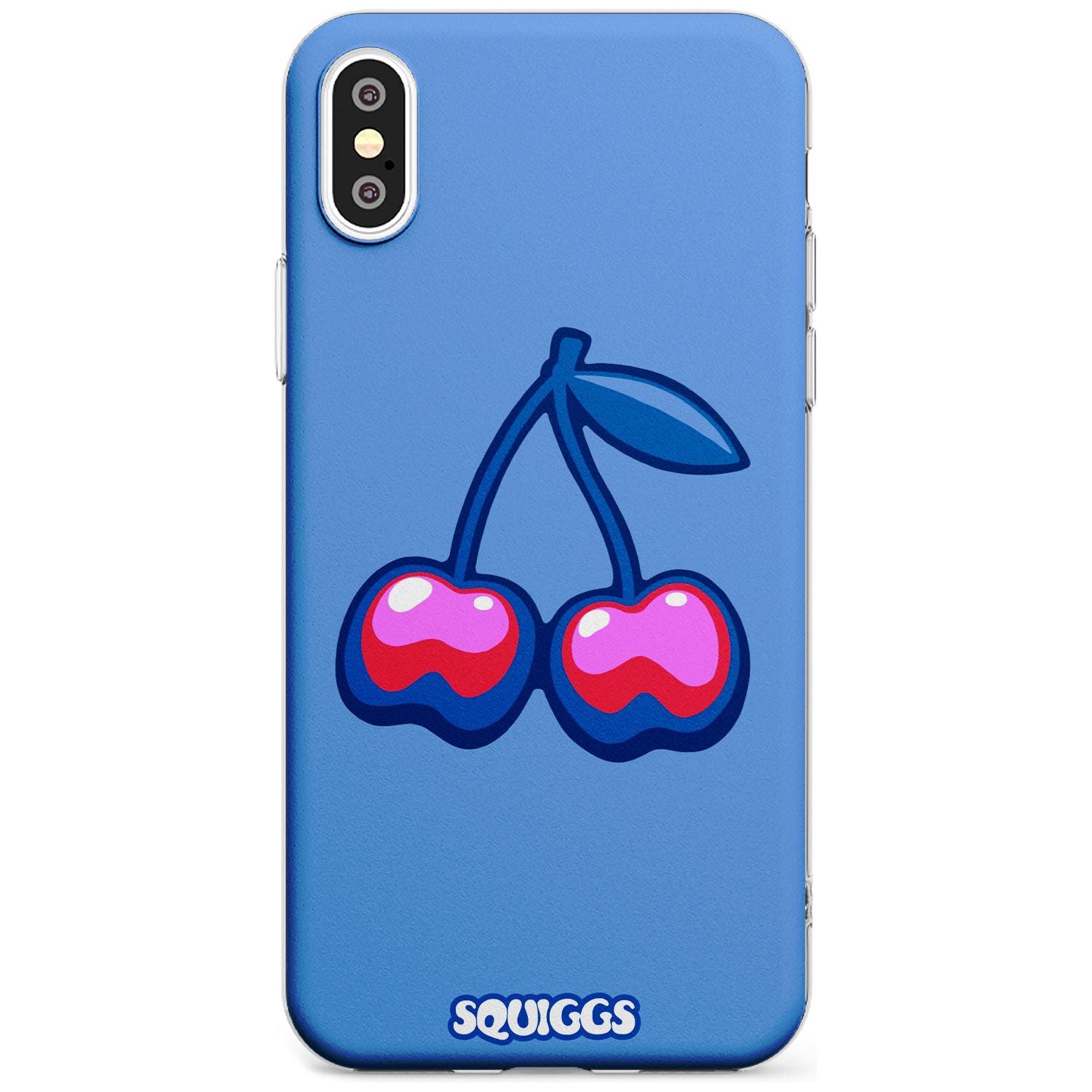 Cherry Bomb Black Impact Phone Case for iPhone X XS Max XR