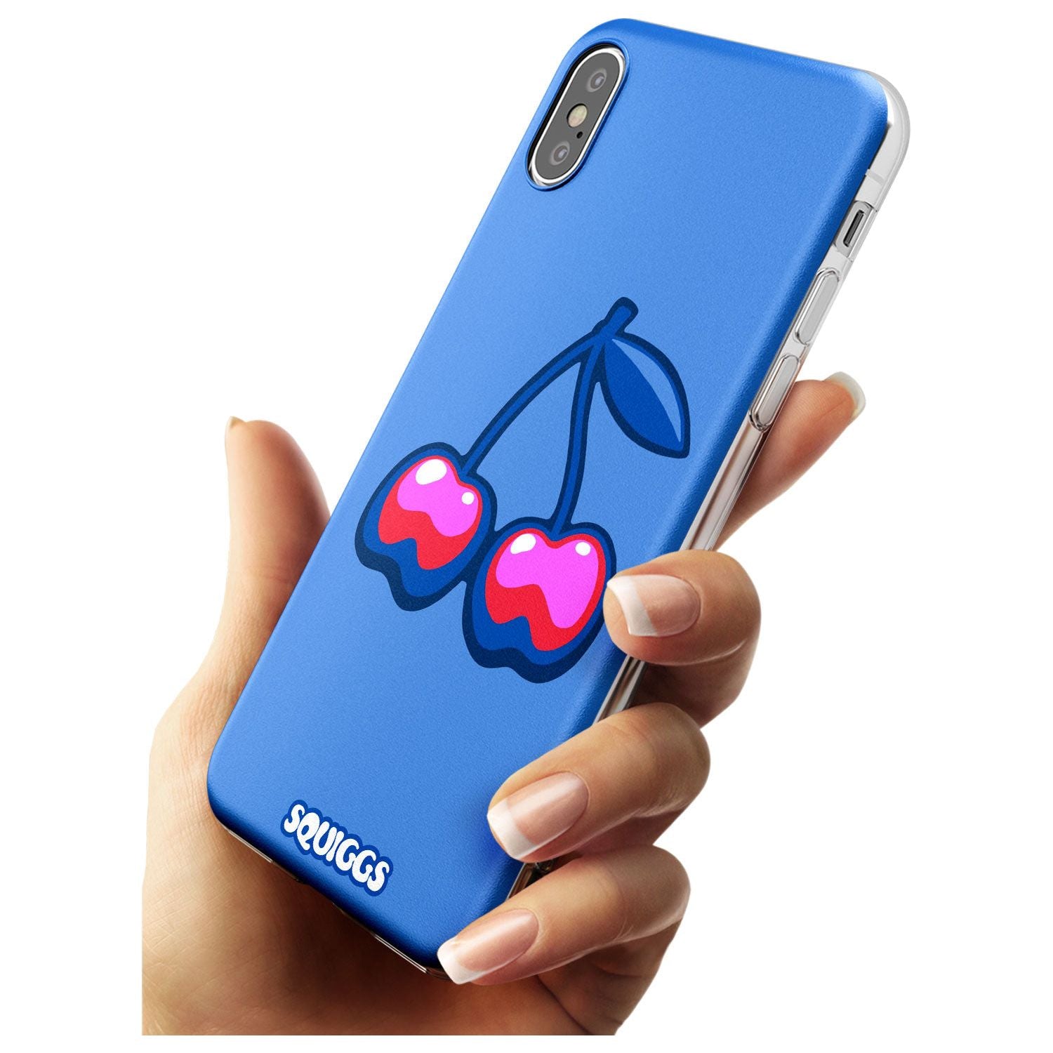 Cherry Bomb Black Impact Phone Case for iPhone X XS Max XR