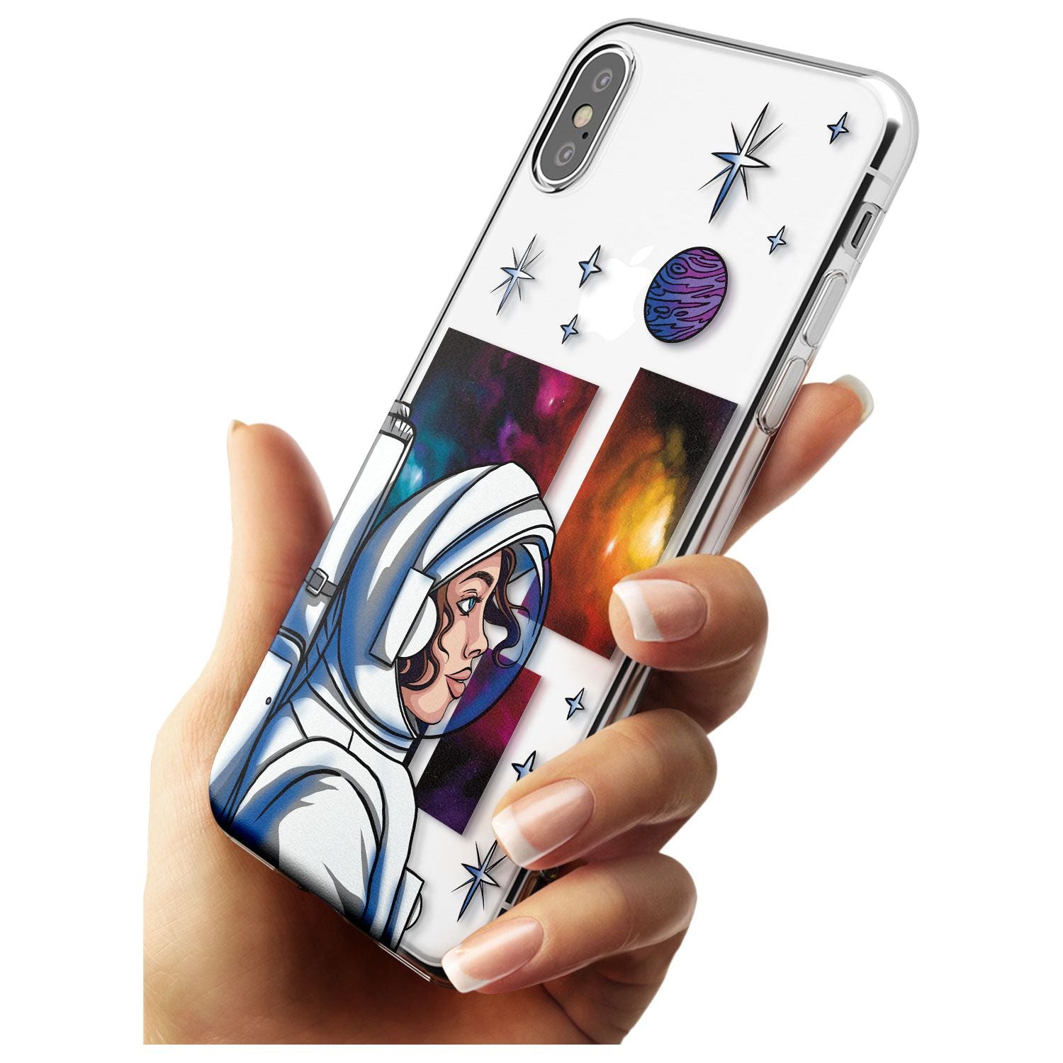 COSMIC AMBITION Black Impact Phone Case for iPhone X XS Max XR