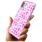 Bright Pink Sushi Pattern Slim TPU Phone Case Warehouse X XS Max XR