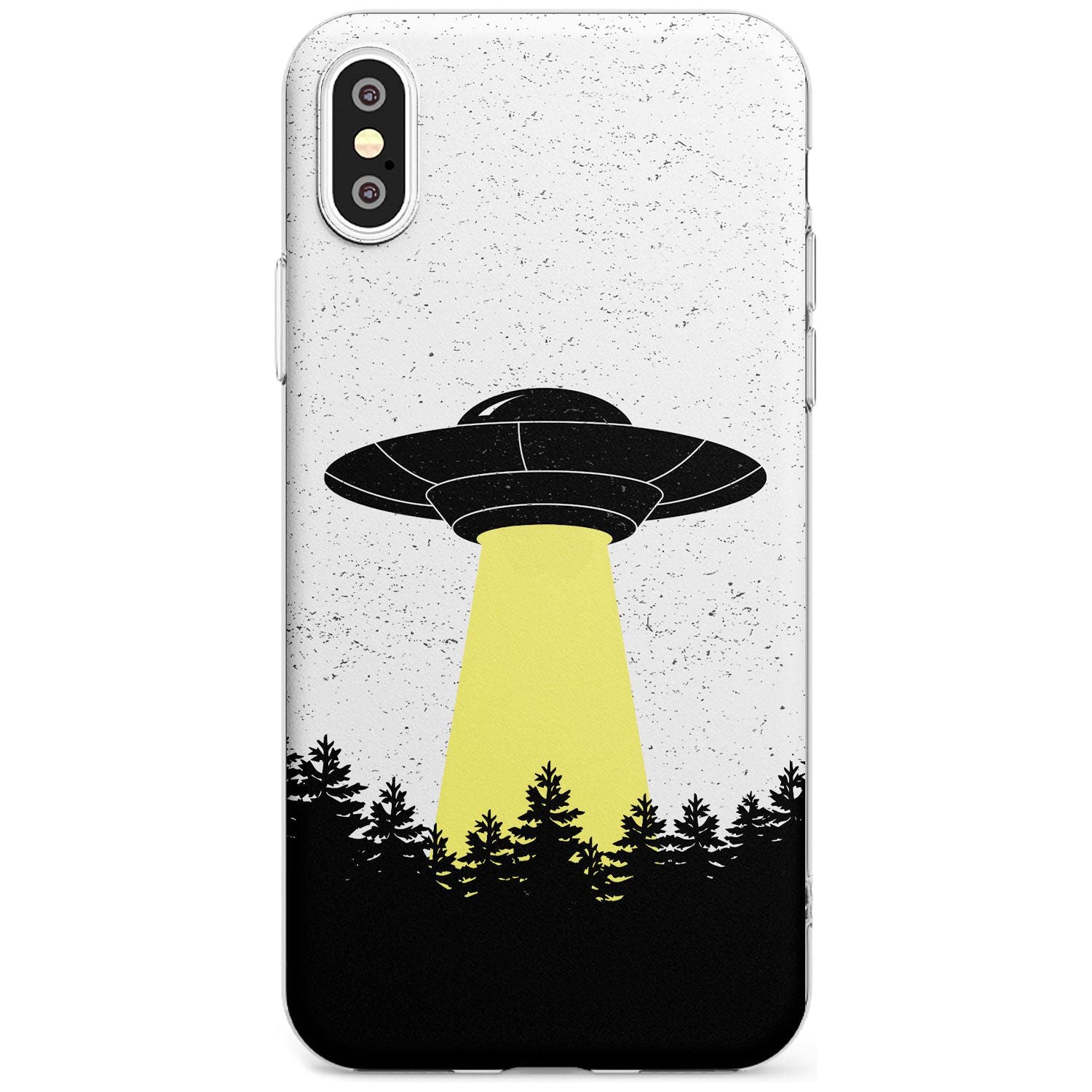 Forest Abduction Slim TPU Phone Blanc Space X XS Max XR