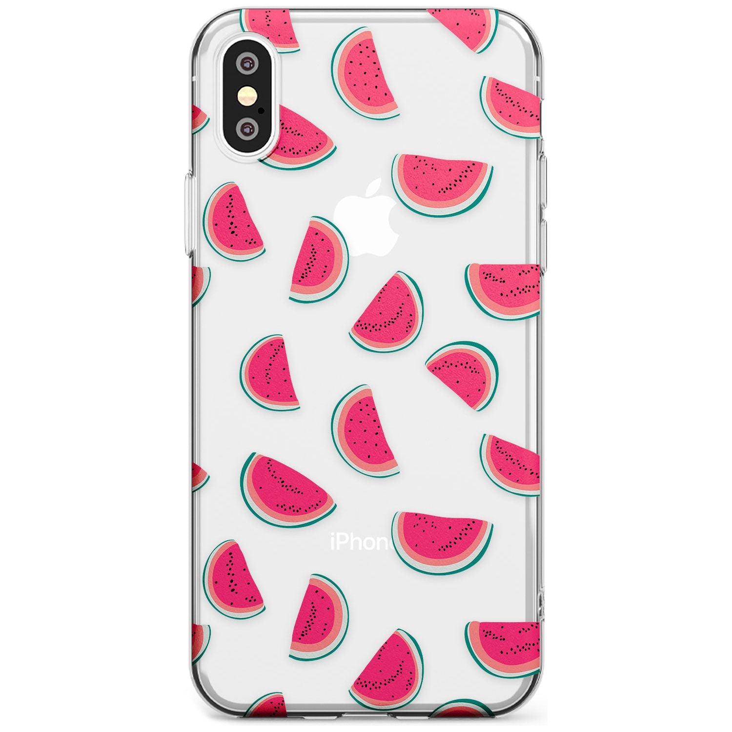 Watermelon Slices - Clear iPhone Case  Slim Case Phone Case - Case Warehouse