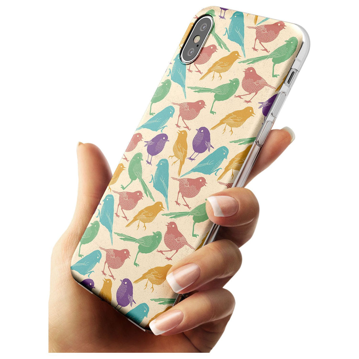 Colourful Feathered Friends Bird Slim TPU Phone Case Warehouse X XS Max XR