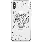 Pisces Emblem - Transparent Design Slim TPU Phone Case Warehouse X XS Max XR